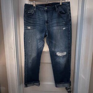 Levis Strauss | Low Rise, Boyfriend Jeans | Size 12
